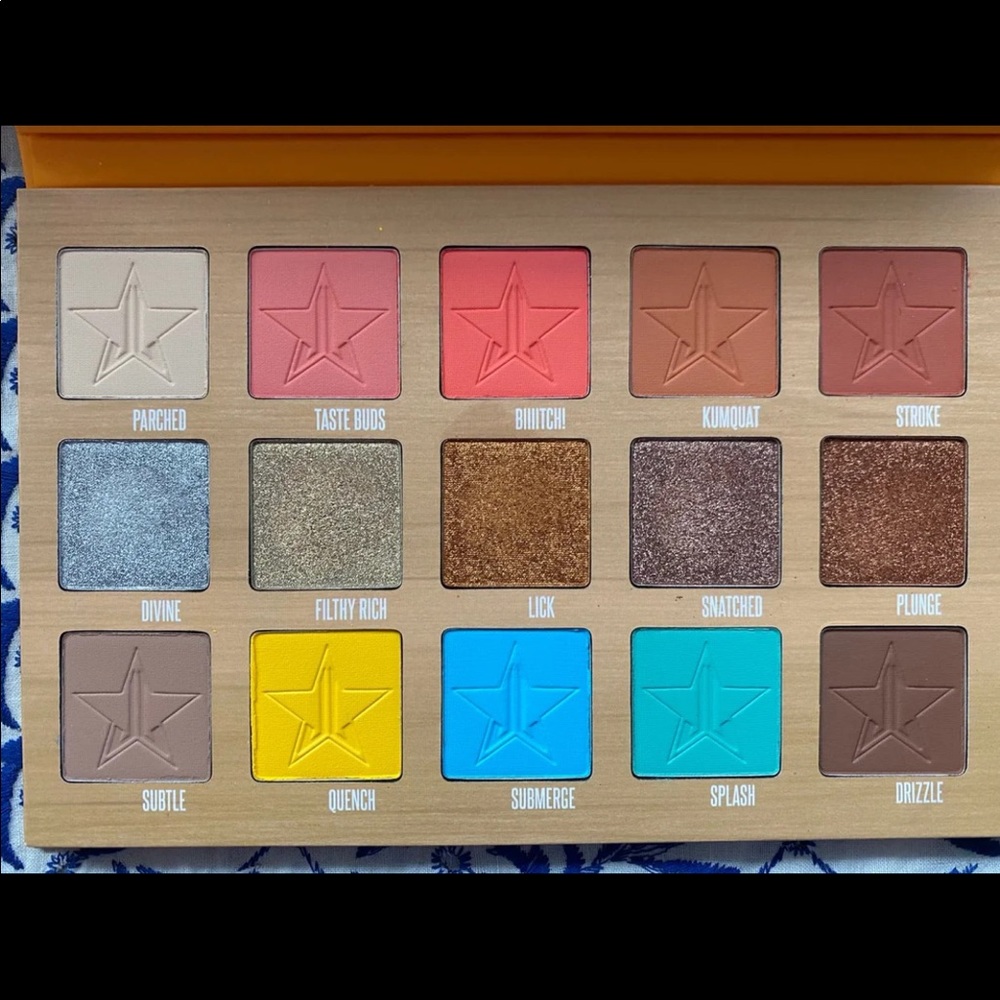 SOLD Jeffree Star Thirsty palette